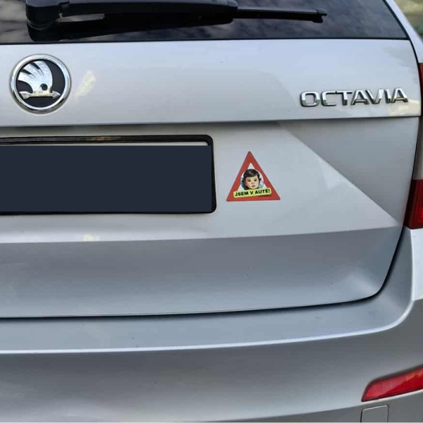 Magnet Dítě v autě